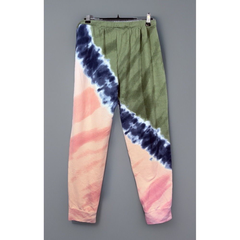Lucky Brand Lounge Pant. And Top Tie-Dye Woman's L Multicolor Soft Cotton Set - Picture 5 of 6